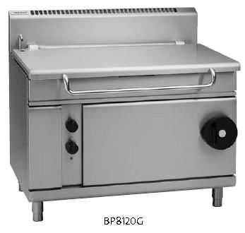 WALDORF Gas Tilting Bratt Pan 120L 1200mm BP8120G
