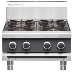 COBRA Gas Cooktop 4 Burners Benchtop 600mm C6D-B