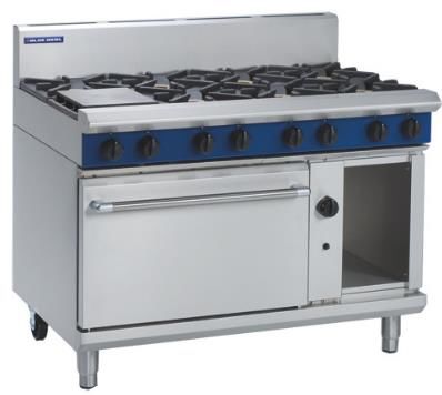BLUE SEAL Gas Oven Range 2 Burners & Griddle 1200mm G508A