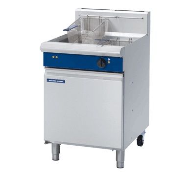 Blue Seal Evolution Series Single Pan Gas Deep Fryer GT60-HPO 31L 10amp 1ph Nat/LPG