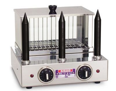ROBAND Hot Dog Machine & Bun Warmer - Teflon M3T