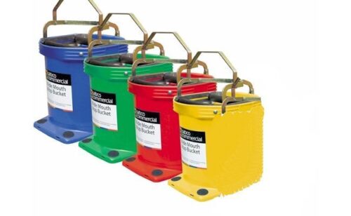 Mop Bucket Mobile Blue 16L With castors