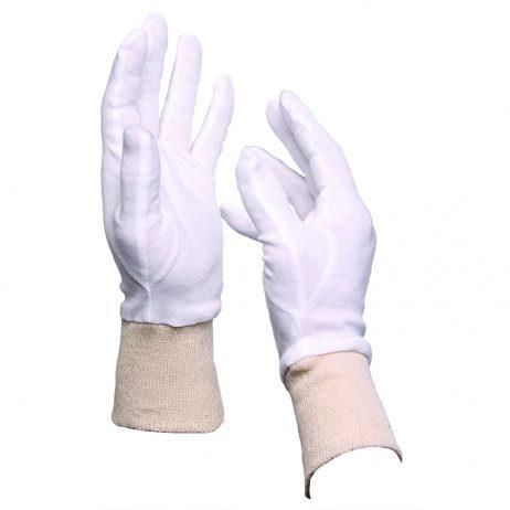Gloves Cotton Large - White
