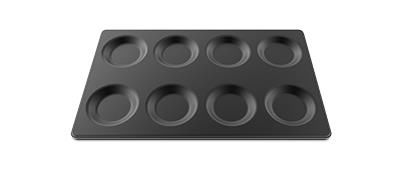 UNTG936-1 UNOX Non-Stick Aluminium Pan For 8 Eggs 1/1 GN TG936
