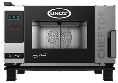 UNOX Electric Combi Oven Cheftop One 3 x 1/1GN Tray 750mm XEVC-0311-E1RM
