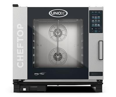 UNOX Gas Combi Oven Cheftop Plus 6 x 2/1GN Tray 860mm XEVC-0621-GPRM