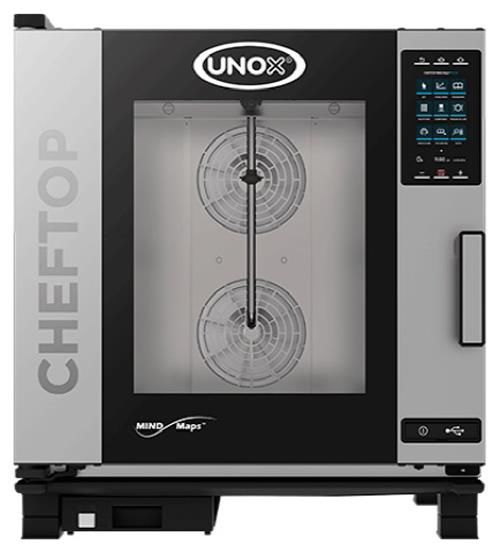 UNOX Electric Combi Oven Cheftop Plus 7 x 1/1GN Tray 750mm XEVC-0711-EPRM