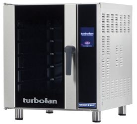 TURBOFAN Convection Oven With Humidity 5 Tray 1/1 GN 610mm E33T5