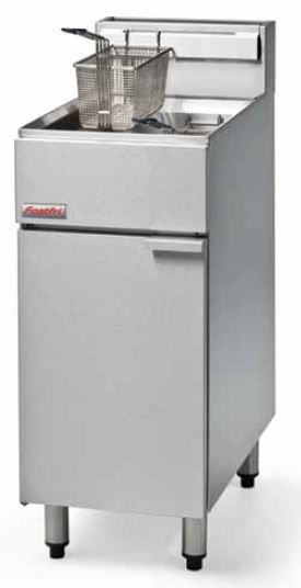 FastFri Single Pan Gas Deep Fryer FF18 18L Nat/LPG