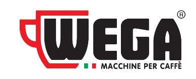 WEGA Polaris Coffee Machine 2 Group Compact 540mm EVD2CPR