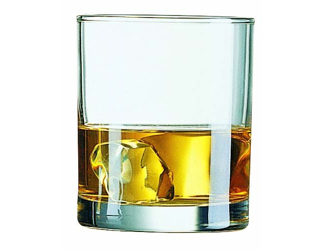 Double Old Fashioned 470ml Tempered Merlot