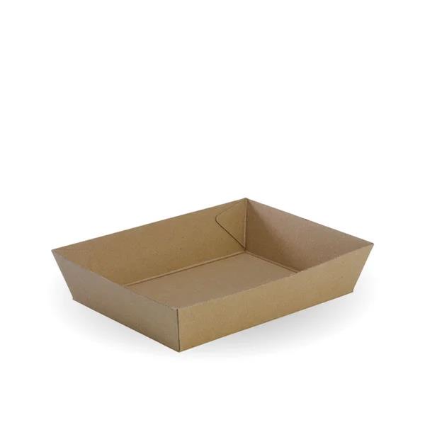 Takeaway Food Tray #3 180x134x45mm BioBoard Kraft