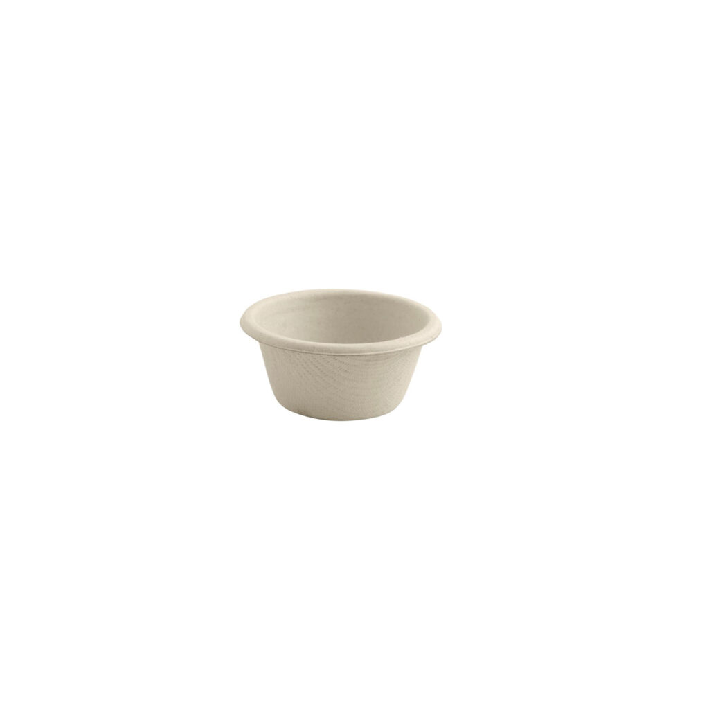 BioCane Sugarcane sauce cup 30ml - natural Pk of 125