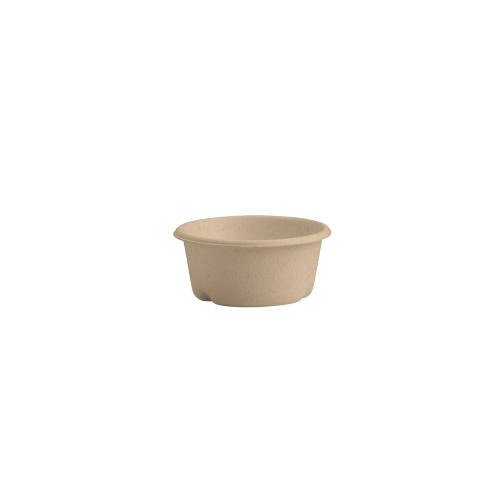 BioCane Sugarcane sauce cup 60ml - natural Pk of 50 (PK50)