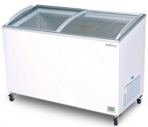 BROMIC Chest Freezer Angled Glass Top 1298mm 352L CF0400ATCG-NR