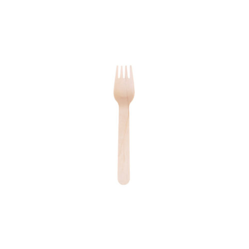 One Tree Wooden Disposable Fork PK100