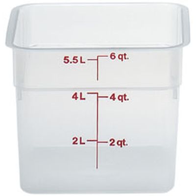 CAMBRO Camsquare Food Container 5.7L 6SFSPP190