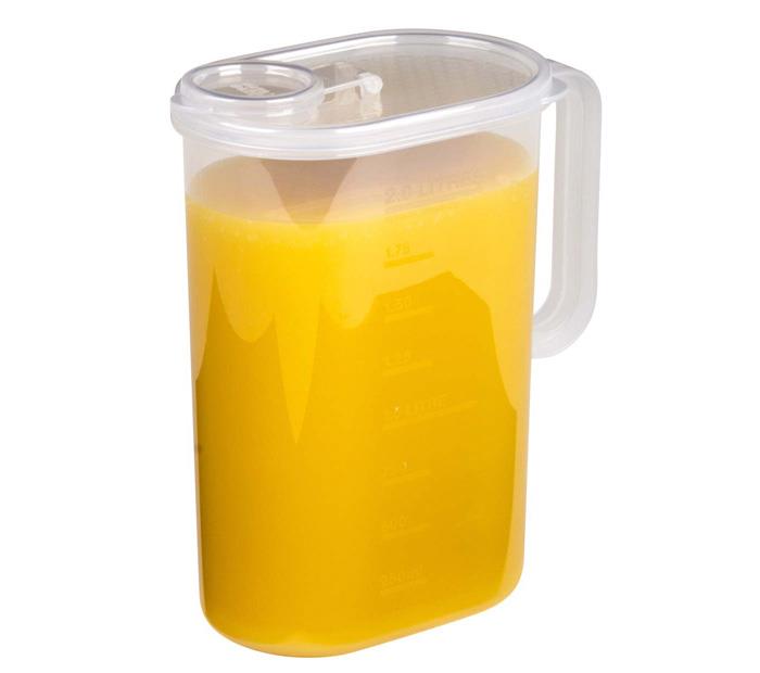 Decor Jug Oval w/ Lid 2Ltr