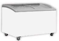 EXQUISITE Chest Freezer Angled Glass Top 374L 1240mm SD400