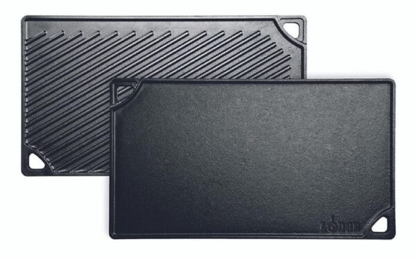 HILDP3 Lodge Cast Iron Reversible Grill/Griddle Rectangular