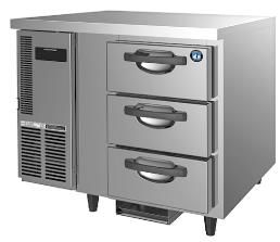 HOSHIZAKI Undercounter Storage Freezer 3 Drawers 160L 900mm FTC-90DEA-GN-3D