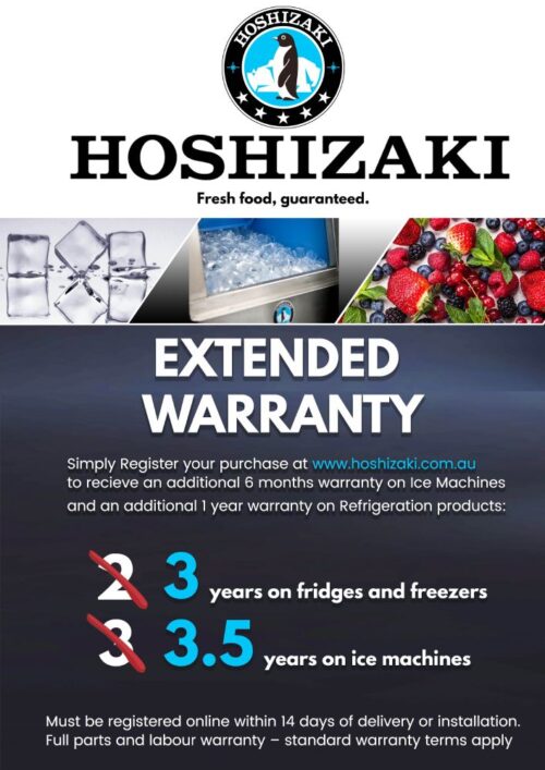 HOSHIZAKI Modular Ice Maker Head 205kg/Day 560mm KMD-201AB