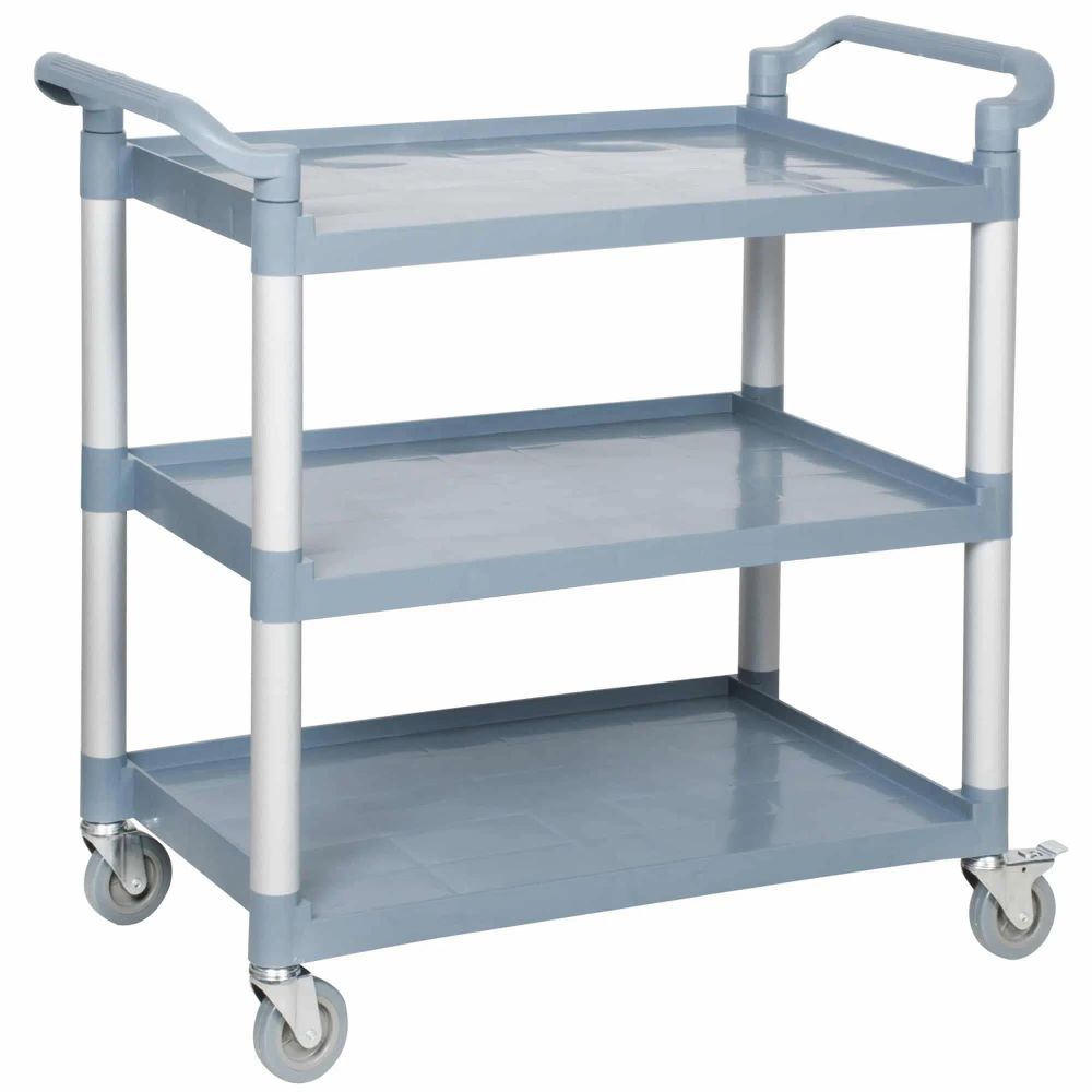 Trolley 3 Tier 1030x490x950mm - Grey