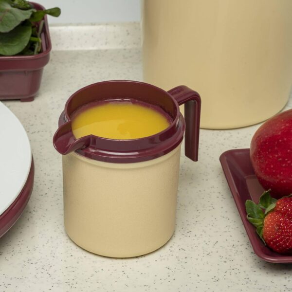 HC Traditional Insulated Beverage Pourer 250ml Yellow/Burg