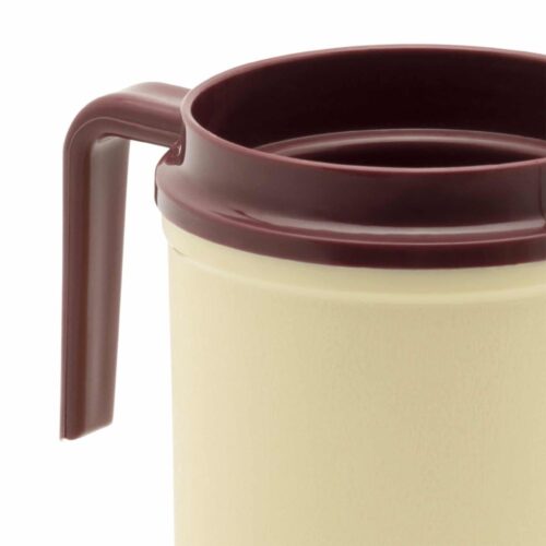 HC Traditional Insulated Beverage Pourer 250ml Yellow/Burg
