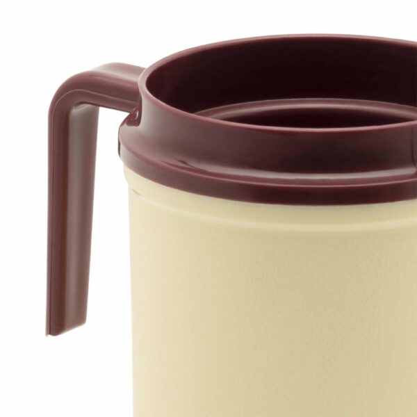HC Traditional Insulated Beverage Pourer 250ml Yellow/Burg