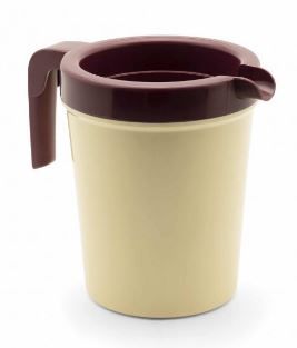 HC Traditional Insulated Jug 1lt Yellow/Burg