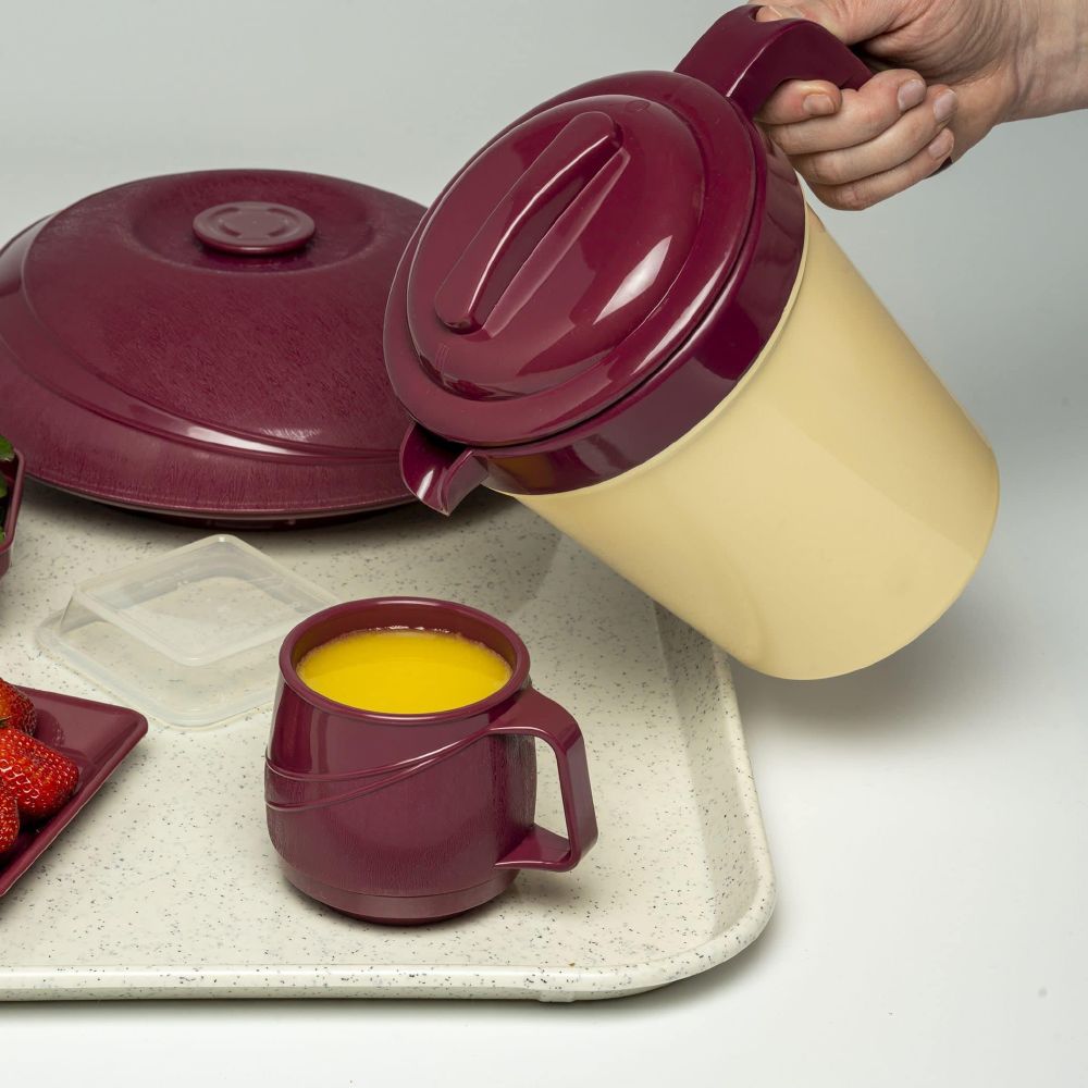 HC Traditional Insulated Jug 1lt Yellow/Burg