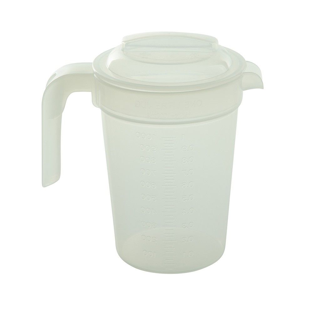 Clear Tint HC Jug Graduated 1Litre Stackable