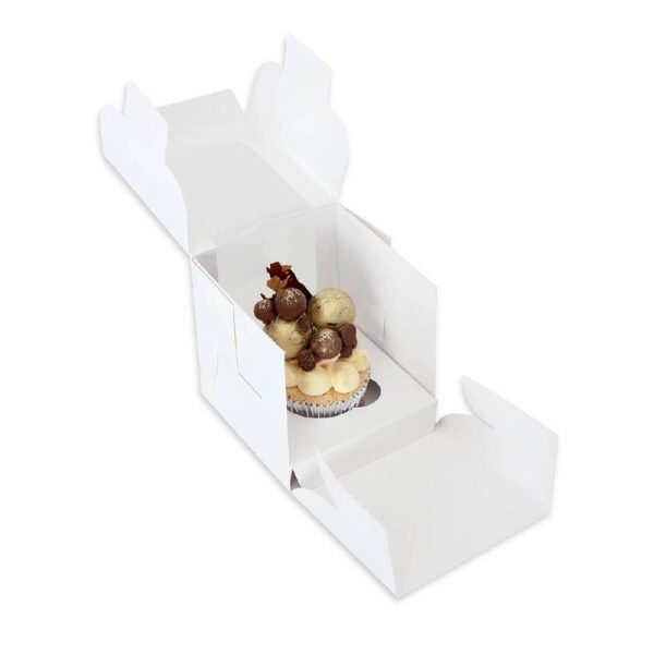 LOCBXC01-2 Single Cupcake Box + Insert