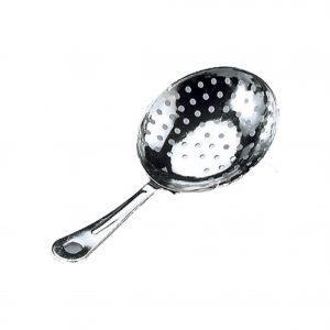 Ice Scoop 158mm Perforated Julep S/S