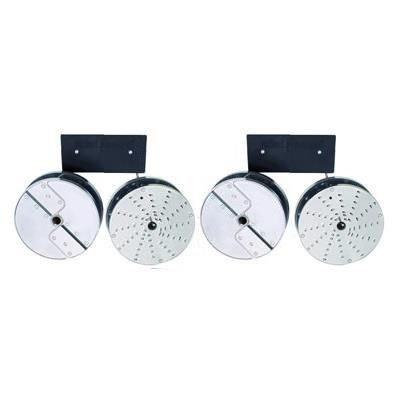 ROBOT COUPE Wall Mounted Disc Holder With 4 Stainless Steel Pegs 107812