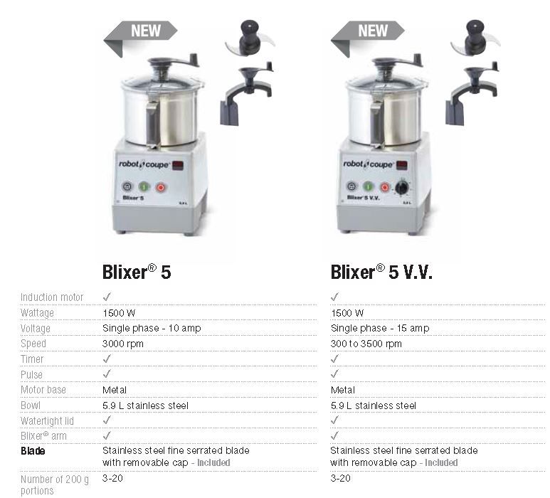 ROBOT COUPE Blixer 5.9L BLIXER 5 V.V