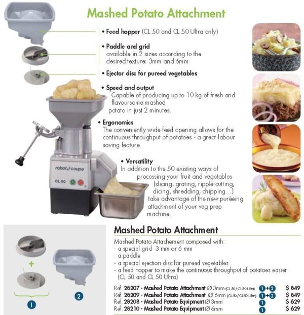 ROBOT COUPE Vegetable Preparation Machine CL50
