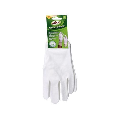 Gloves Cotton Medium - White