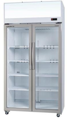 SKOPE EziCore Upright 2 Door Display or Storage Fridge 896L 1130mm TCE1000N