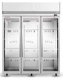 SKOPE ActiveCore Upright Display & Storage Freezer 3 Door 1396L 1705mm TMF1500N-A White
