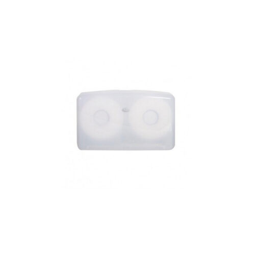 Livi Toilet Paper Jumbo Twin Roll Dispenser - White