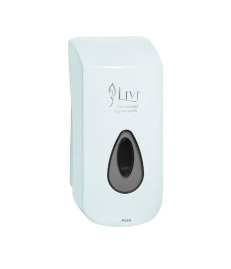 Livi Soap & Sanitiser Dispenser - White