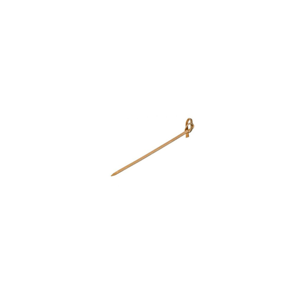 Skewer Bamboo Looped 180mm w/knot