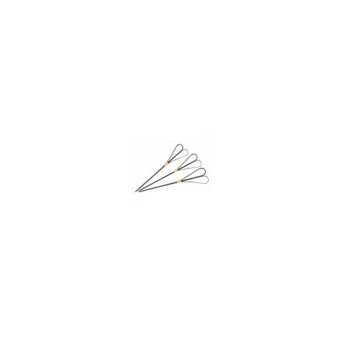 Skewer Bamboo Heart Shape 150mm Blk