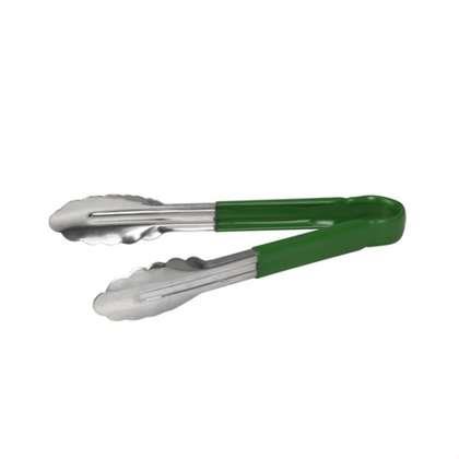 TI48009GN Tongs S/S 230mm One Piece CC Green