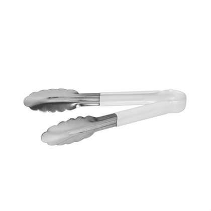 TI48009W Tongs S/S 230mm One Piece CC White
