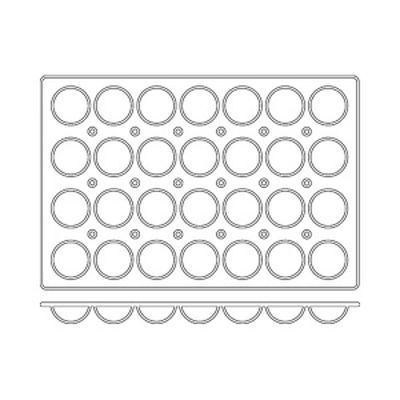 Silicone Half Sphere Mould