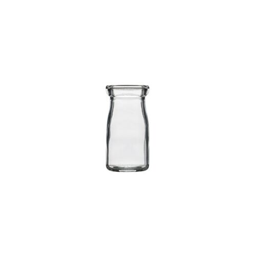 Mini Milk Glass Bottle 120ml