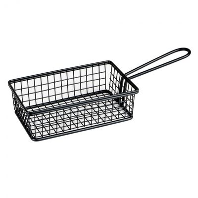 Mini Serving Basket Black